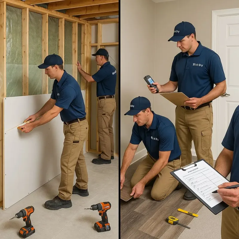 Repairs and Reconstruction process in Fennville, MI